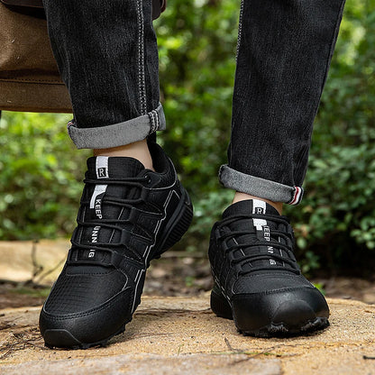 Men's Lockless Cycling Shoes,Outdoor Mountain Cross-Country Non-slip Hiking shoes,Breathable Sports Shoes,Road Cycling Shoes