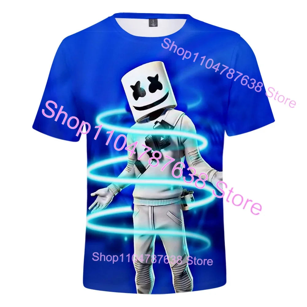 Letné tričko Raven Ultima Knight F-Fortnite s 3D potlačou Banana Peely Pánske tričko Battle Royale Hry Tričká Narodeninové darčeky