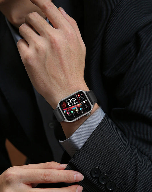 GUHUAVMI Smartwatch CPU Manufacturer: MediaTek Dual-probe 650nm laser therapy smartwatch