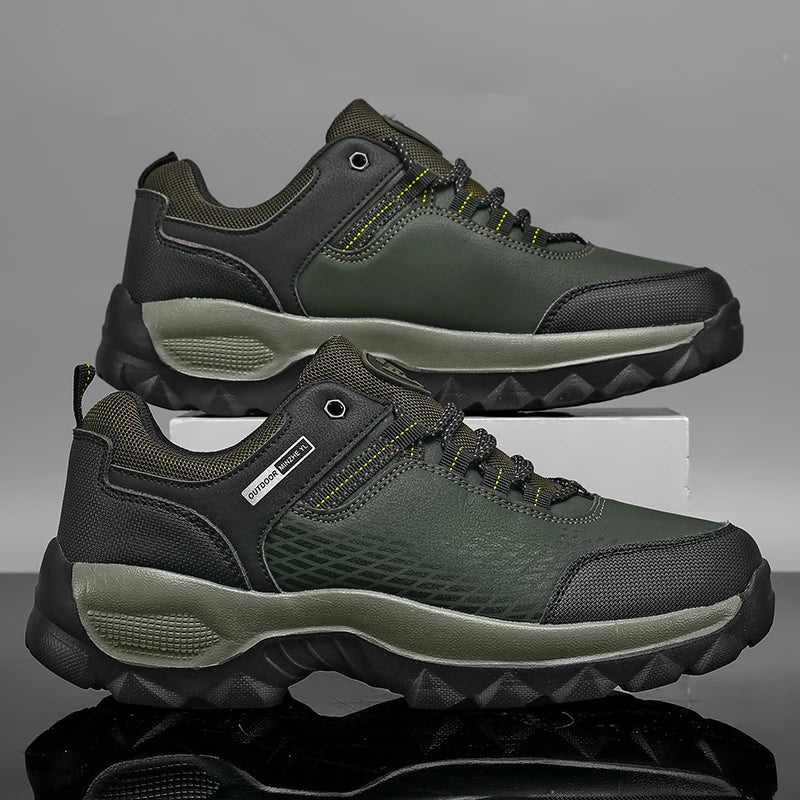 Men's Hiking Shoes Outdoor Hiking Boots Fashion Casual Sports Shoes Travel Camping Shoes Outdoor Hunting Tactical Training Shoes