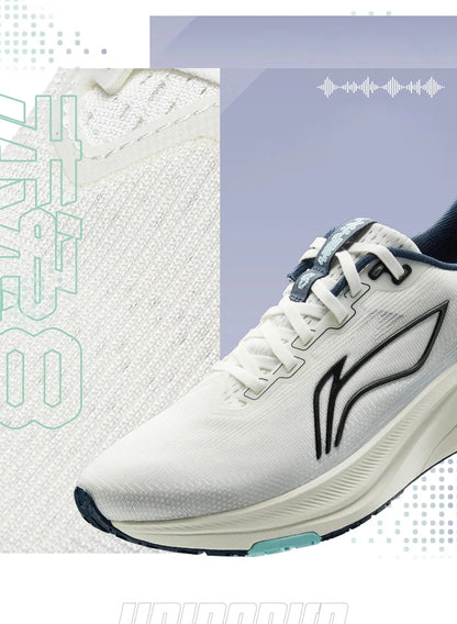 Li-Ning miesten RED HARE 8 -kilpajuoksukengät LIGHT FOAM ULTRA, heijastavat, vaimentavat ja vakaat kengät, LiNing Light -sneakerit ARPV001