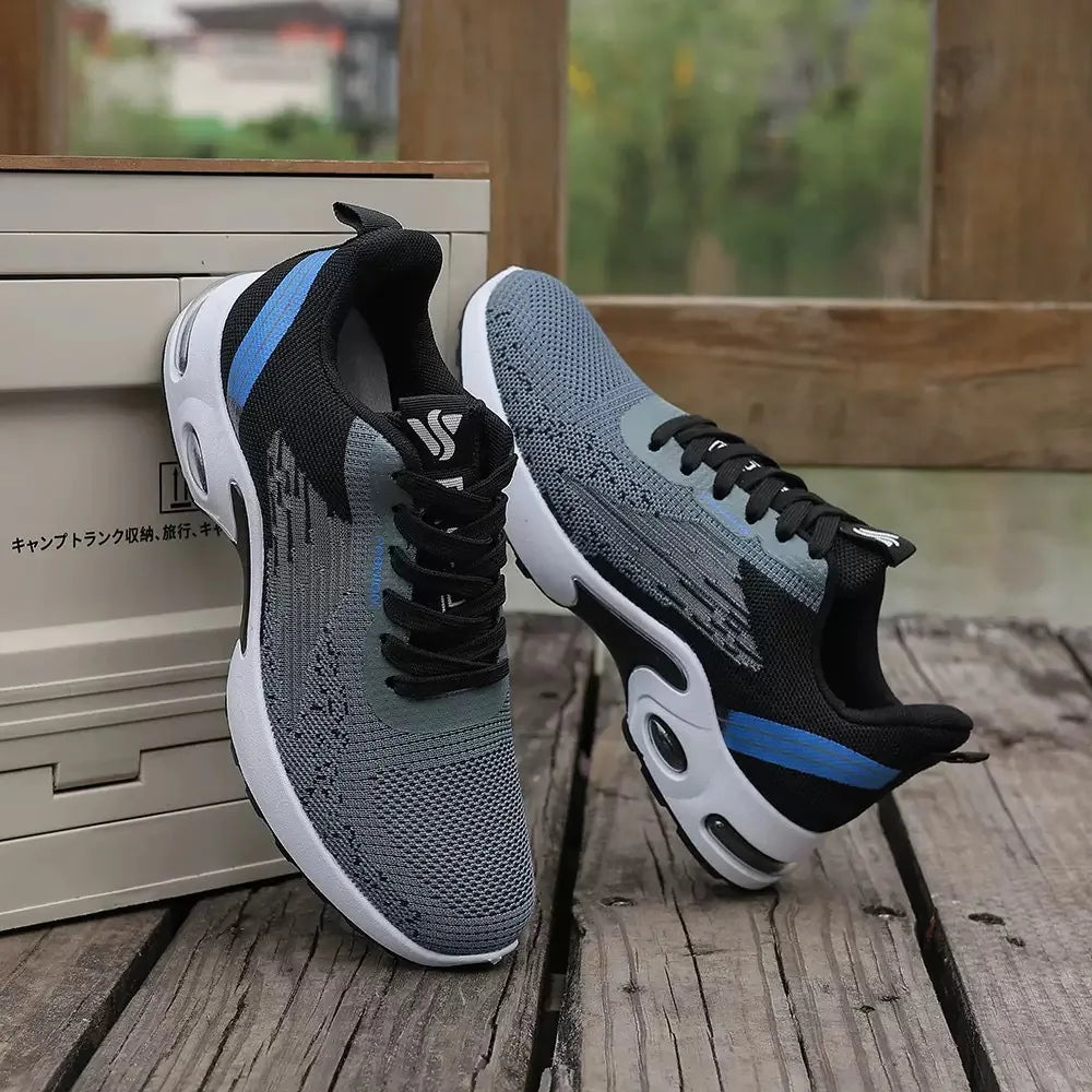 Men's shoes Autumn Men's casual shoes: Fashionable versatile breathable mesh casual sports shoes Affordable Free shipping