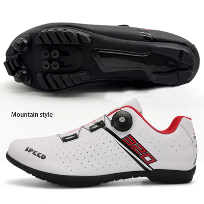 Men Cycling Shoes Road Cycling Sports Shoes Women MTB Racing Competition Self-Locking Cycling Shoes Spd Cleats Cycling Shoes