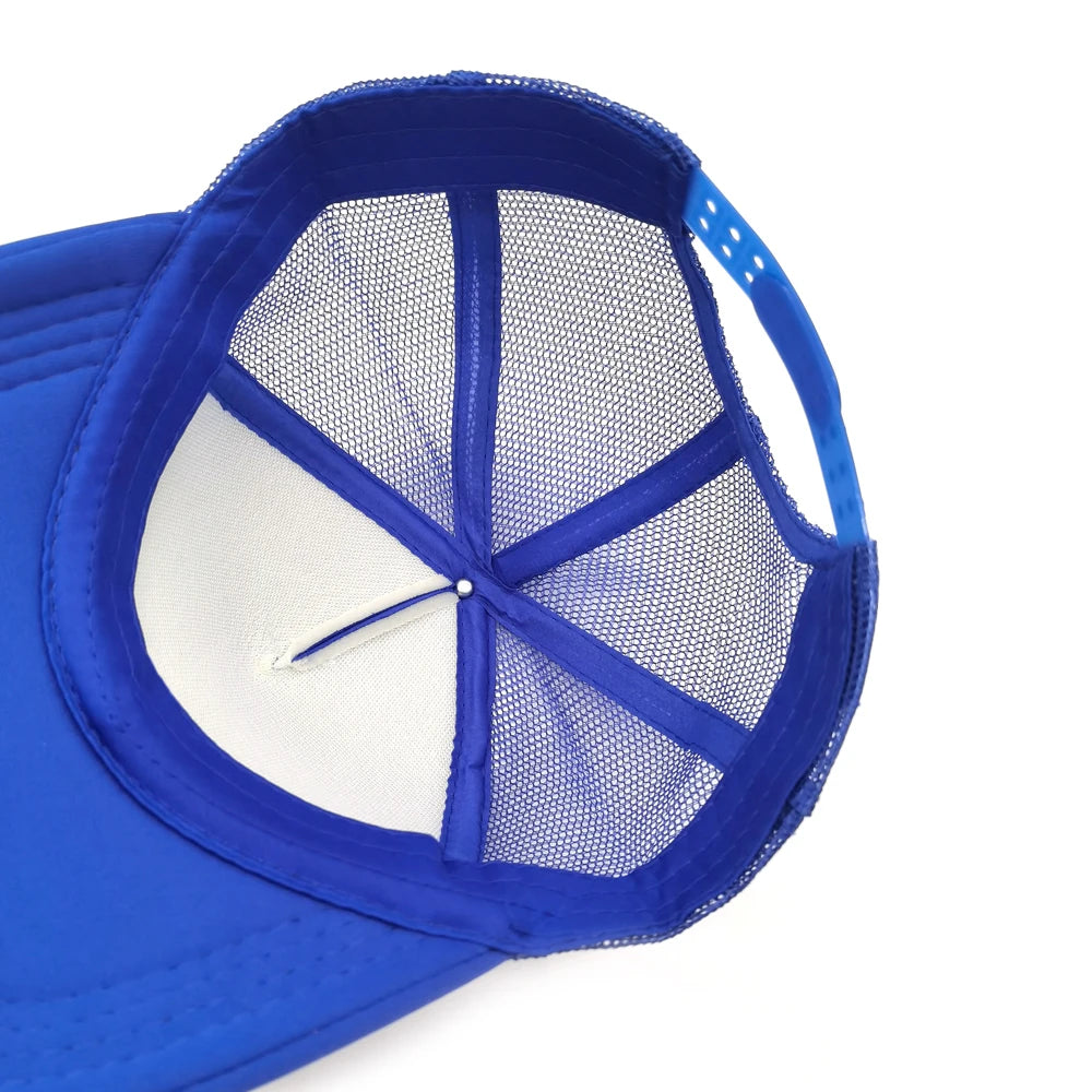 Fishbone Trucker Cap Men Fishing Skeleton Fish Bone Baseball Caps Unisex Mesh Net Hats MZ-496