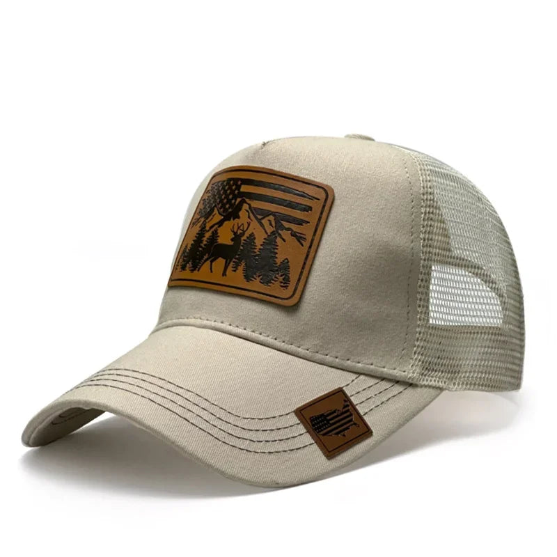 Fashion Leathers Baseball Caps for Women Men Female Male Sport Visors Snapback Cap Sun Hat Gorras Hombre Designer Trucker Hat