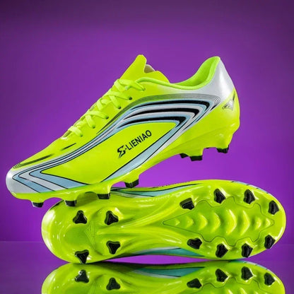 Nouvelles chaussures de football pour hommes, crampons de futsal, chaussures de soccer, chaussures de match, baskets d'intérieur de haute qualité, best-seller, antidérapantes, pour entraînement et extérieur