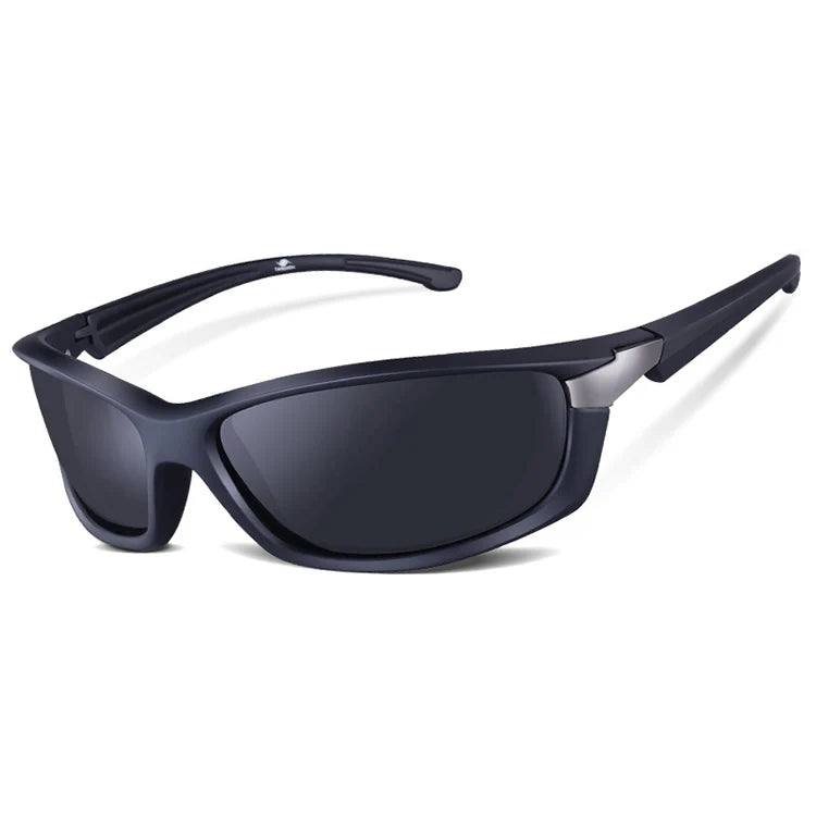 TAGION Black Plastic Polarized Sunglasses Men Outdoor Sports Sun Glasses Fishing Cycling Eyewear Male Designer Goggles UV400