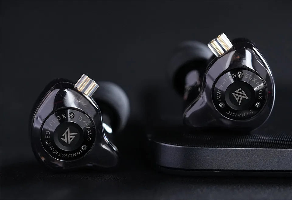KZ EDX PRO X Wired Earphones HIFI Stereo Bass Earbud Gaming Sport Music Noise Cancelling Headset Detachable Cable