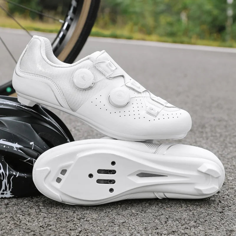 2025 new arrival professional cycling shoes, racing road bike SPD cleat shoes, ultralight self-locking MTB bicycle sneakers unisex