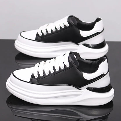 New Couple's Small White Shoes Men's Shoes Women Sports Shoes Men's Sneakers Increased Height Inside Casual Sports Shoes