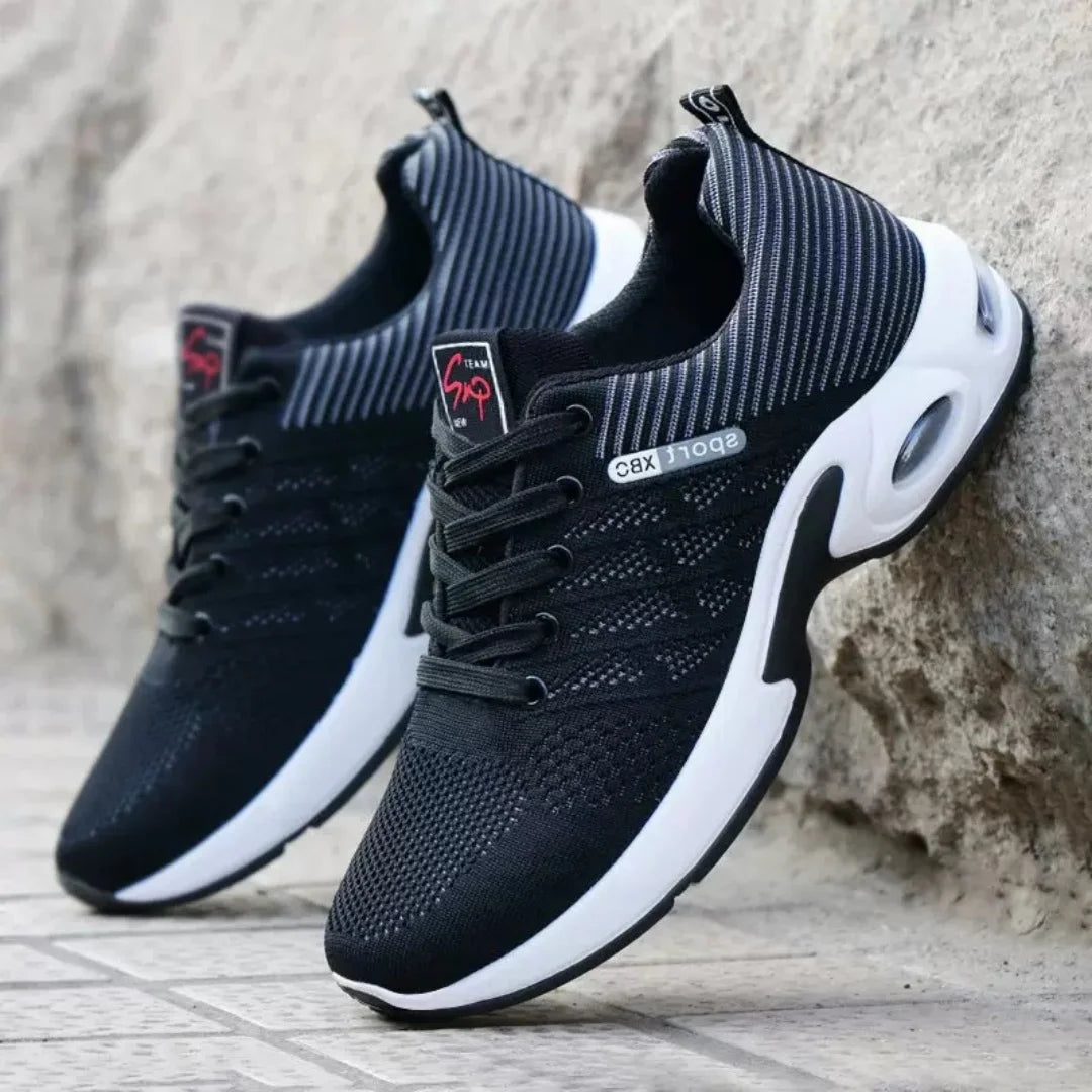 Chaussures de course respirantes à lacets pour hommes, tendance coréenne, légères, décontractées, confortables, nouvelle Version