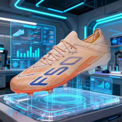 New Men Football Boots Match Grass Cleats High-quality Soccer Shoes Futsal Sneakers Non-Slip Indoor Hot-selling High-top Outdoor
