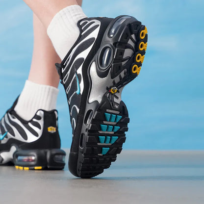 Nike IM9624-001, chaussures de course pour hommes, tige en mesh, amorti à coussin d'air, baskets décontractées absorbant les chocs
