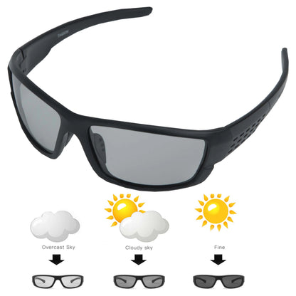 TAGION Black Plastic Polarized Sunglasses Men Outdoor Sports Sun Glasses Fishing Cycling Eyewear Male Designer Goggles UV400