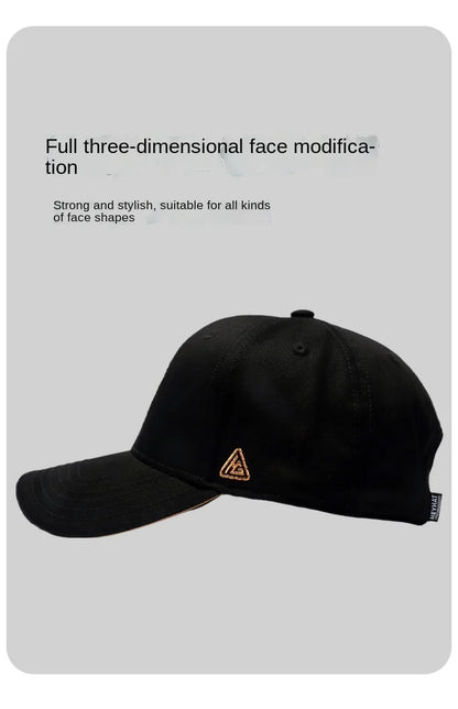 Men's Hat Baseball Cap for Men New Fashion Luxury Brand Embroidery Chinese Style Big Size Cotton Trucker Hat HipHop For 4seasons