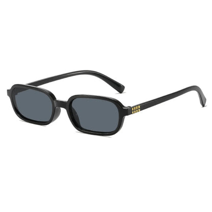 KLASSNUM Vintage Luxurious Small Rectangle Sunglasses Women Men Y2K Fashion Punk Sun Glasses Brand Designer UV400 Shades 2026