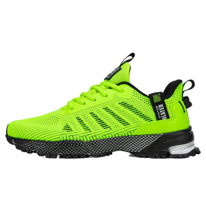 Baasploa Men Running Shoes Brand Male Designer Mesh Casual Sneakers Lightweight Lace-Up New Male Outdoor Sports Tennis Shoe