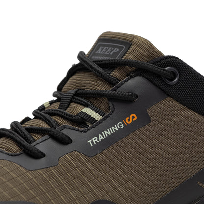 Baasploa Men New Hiking Shoes Outdoor Waterproof Wear Resistant Non Slip Sneakers Male Casual Lightweight Lace-Up Walking Shoes