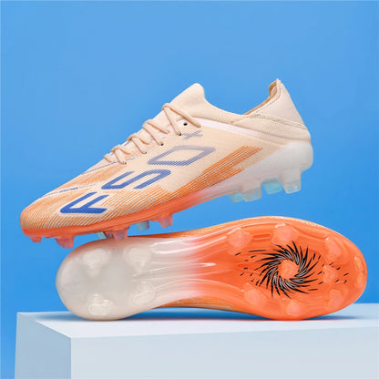 New Men Football Boots Match Cleats High-quality Futsal Indoor Sneakers Non-Slip Grass Soccer Shoes Hot-selling High-top Outdoor