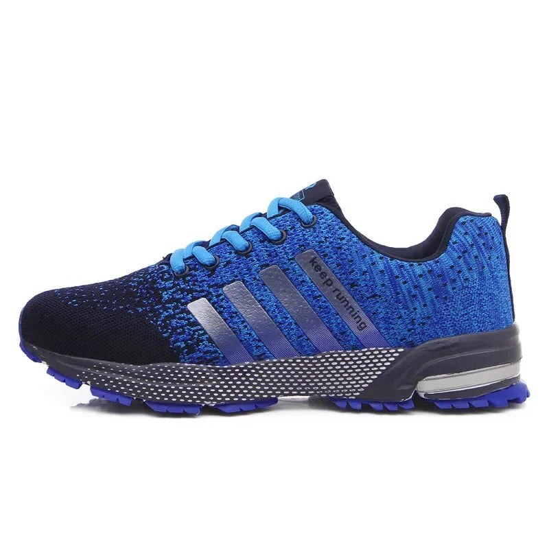 Men's and Women's Flats Fashion Casual Sneakers Couple Walking Shoes Plus Size 36-48 Breathable Fitness Running Shoes Men Shoes
