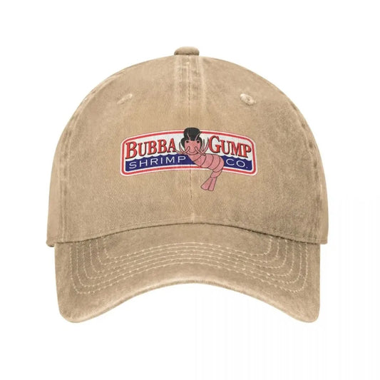 Bubba Gump Forest Shrimp Seafood Baseball Cap  Men Women Hip Hop Hats Sun Protection Outdoor Sports Baseball Caps Gift