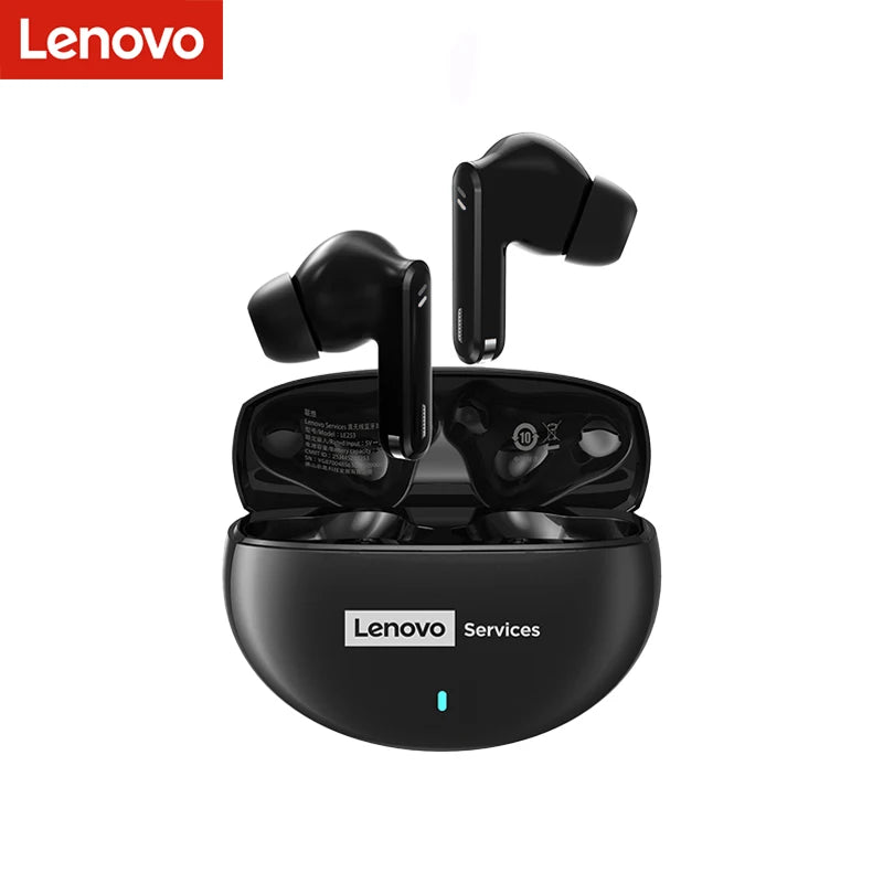 Écouteurs Lenovo LE253 TWS sans fil Bluetooth 6.0 ANC, réduction du bruit, son HiFi, casque de jeu et de sport avec micro