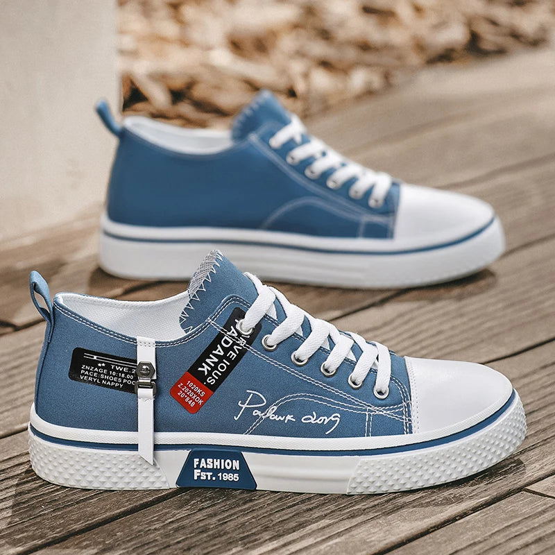 Chaussures de ville décontractées en toile pour hommes, grandes tailles, idéales pour l’été, avec semelle souple et antidérapante, parfaites pour la marche en extérieur, chaussures de sport à la mode pour jeunes, ch