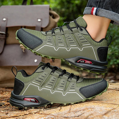 Men's Lockless Cycling Shoes,Outdoor Mountain Cross-Country Non-slip Hiking shoes,Breathable Sports Shoes,Road Cycling Shoes