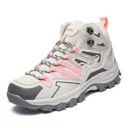 Zapatillas de senderismo unisex, zapatillas deportivas para actividades al aire libre, botas de acampada, zapatillas impermeables de mujer para caminar, zapatillas de senderismo antideslizantes