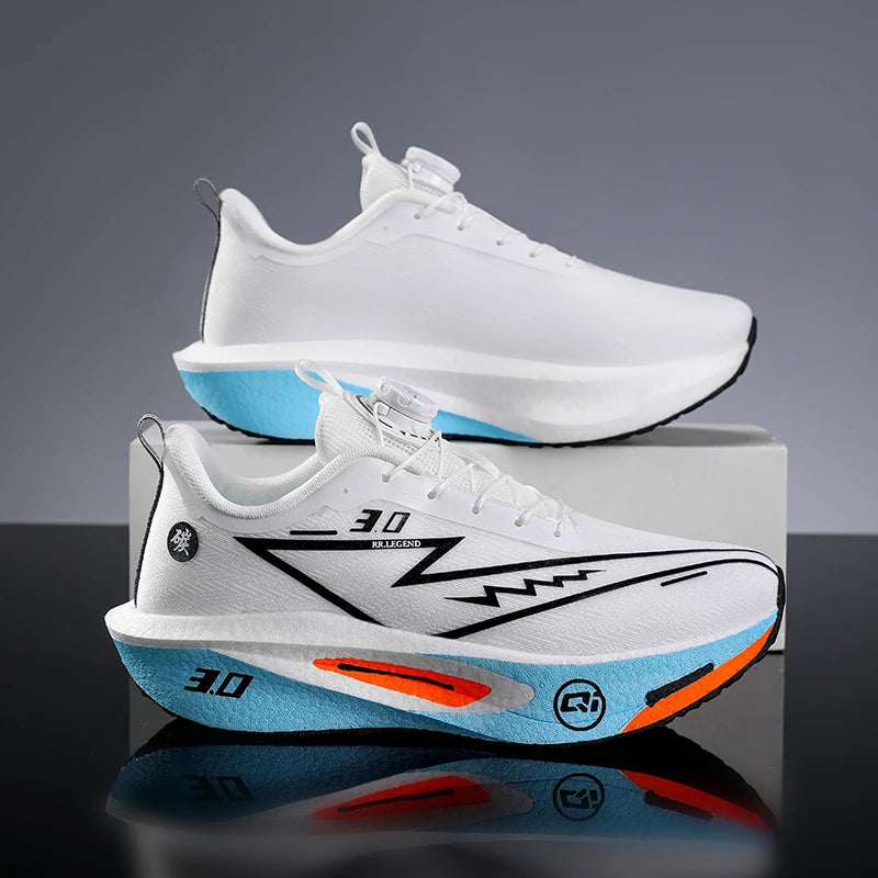 2026 löparskor med karbonplatta för maraton, sportiga, andningsbara och lätta sneakers för män och kvinnor, bekväma, halksäkra, avslappnad nyhet