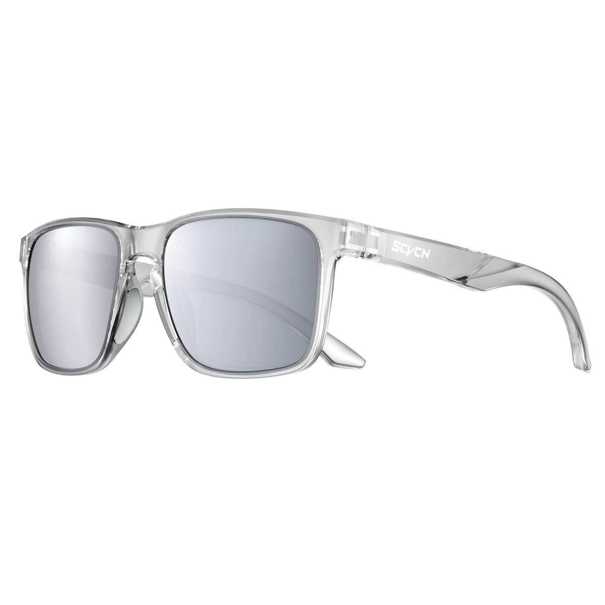 SCVCN Occhiali da escursionismo polarizzati Occhiali da pesca Occhiali da ciclismo Occhiali alla moda UV400 da bici da uomo MTB Occhiali sportivi da bicicletta per attività all'aperto
