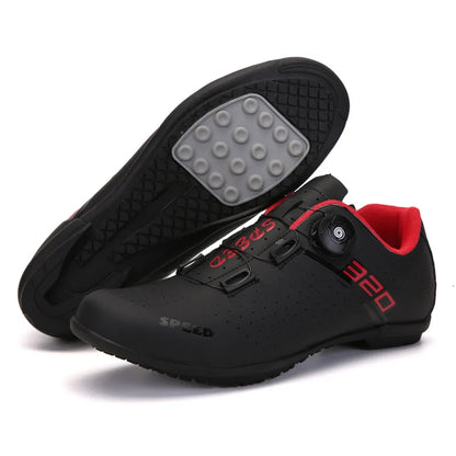 Men Cycling Shoes Road Cycling Sports Shoes Women MTB Racing Competition Self-Locking Cycling Shoes Spd Cleats Cycling Shoes
