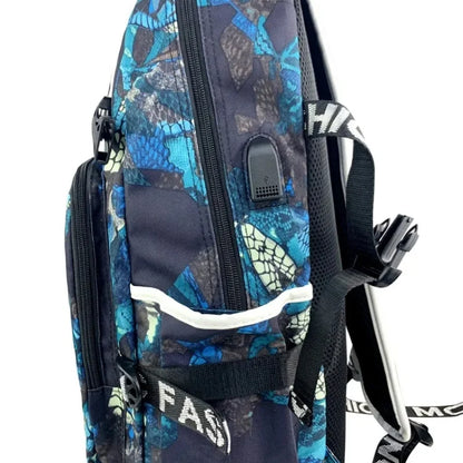 Mochila escolar Fortnite con estampado del juego para estudiantes, niños y niñas, gran capacidad, impermeable, ligera y resistente, regalo de cumpleaños