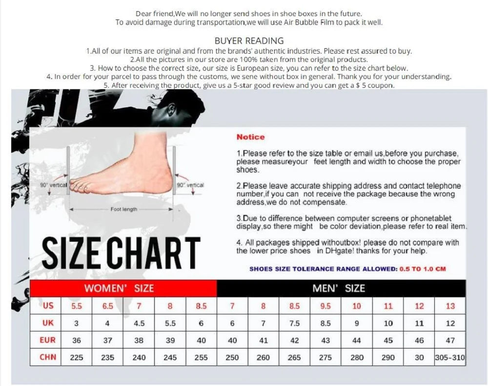2026 New casual shoes for men and women Hyper couples lightweight and comfortable running shoes sports shoes Size 36-45