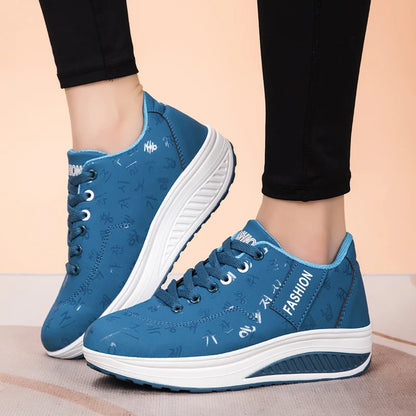 Women’s Sneakers Fashion Women’s Vulcanized Shoes High-Quality Flats Shoes for Women Walking Platform Plus Size Zapatillas Mujer