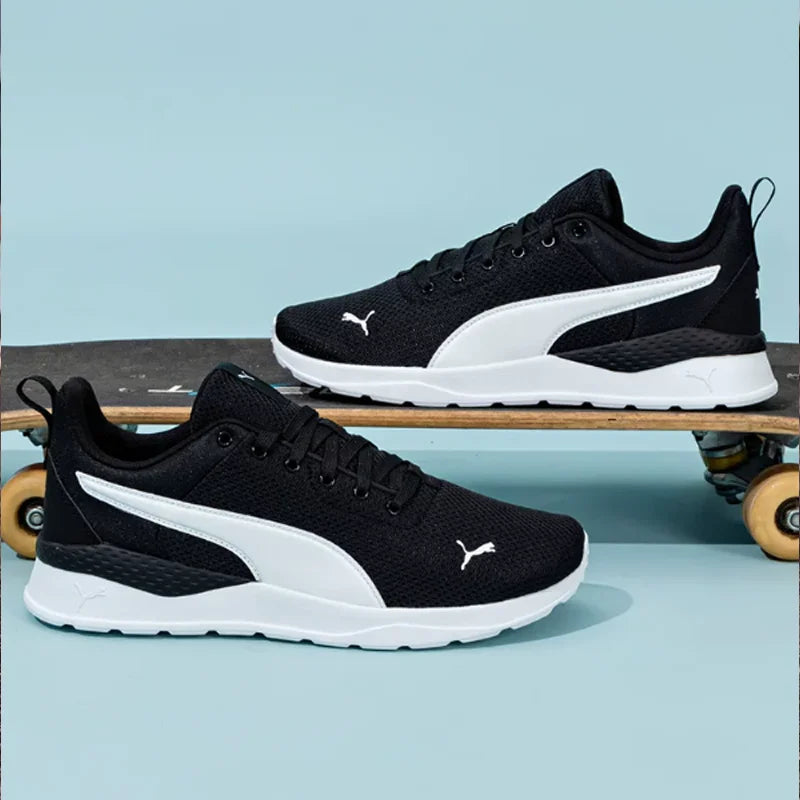 PUMA 371128-02 Chaussures de course d'été unisexes en maille, baskets basses confortables et respirantes pour hommes et femmes