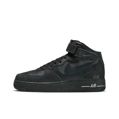 Унисекс кецове Nike Air Force 1 Mid - опора за глезена, класически омекотен комфорт и издръжливост за целодневно носене DQ7666-001