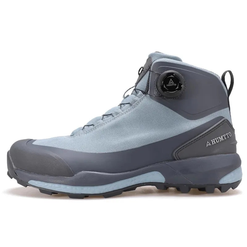 HUMTTO hiking shoes men's winter high-top warm non-slip hunting shoes women outdoor sports cushioning snow boots Tactical boots