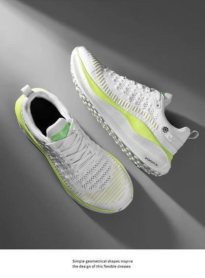 Nieuwe hardloopschoenen voor heren, sportief en casual, luxe modieuze sneakers, lichtgewicht, ademend, comfortabel voor joggen en wandelen