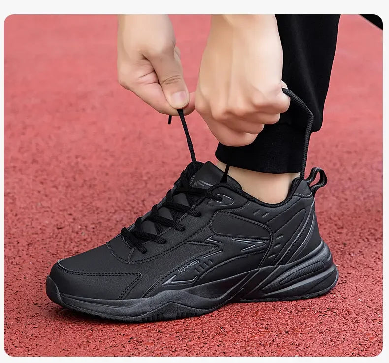 Baskets Chunky pour Hommes à Semelle Épaisse Polyvalentes Nouvelle Tendance 2026 Chaussures de Sport Décontractées Respirantes à Lacets en Maille avec Semelles Souples Améliorées