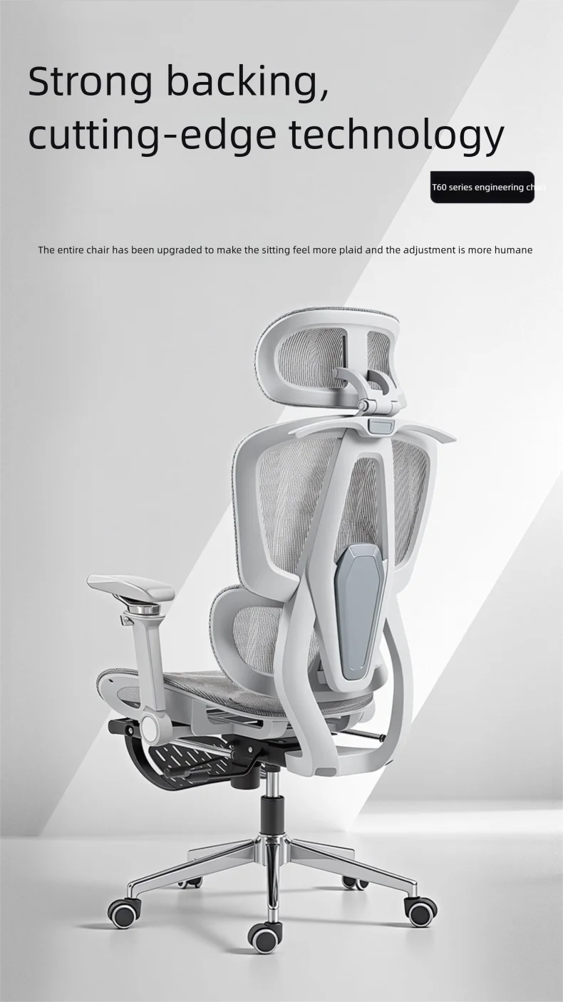 Ergonomic Office Chair Reclining with Footrest High Back Computer Desk Chair with Lumbar Support for Home Office Gaming