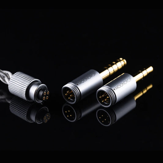 Auricolari IEM MOONDROP Aria 2 HiFi con cavo collegabile, auricolari in-ear con driver dinamico ad alte prestazioni, connettore da 3,5 mm/4,4 mm