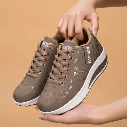 Women’s Sneakers Fashion Women’s Vulcanized Shoes High-Quality Flats Shoes for Women Walking Platform Plus Size Zapatillas Mujer