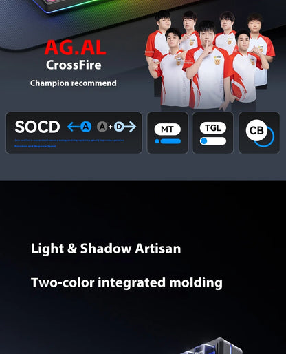 AULA F87 Pro V2 Mechanical Keyboard 3-modes Wireless 12000mAh Long Battery Life Hot-Swap RGB Customi E-Sports Keyboard PC Gaming