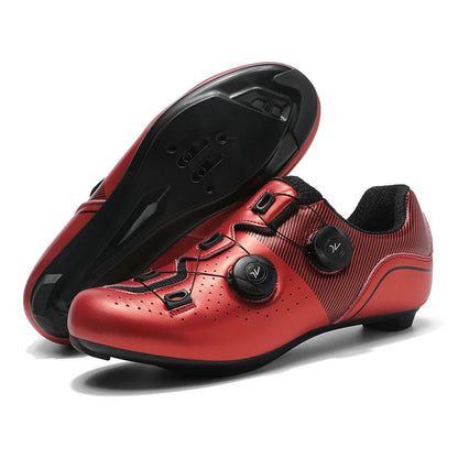 2025 new arrival professional cycling shoes, racing road bike SPD cleat shoes, ultralight self-locking MTB bicycle sneakers unisex