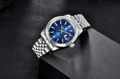 Orologi PAGANI DESIGN 2026 nuovi, meccanici di lusso oro e argento da uomo, in acciaio inossidabile, vetro zaffiro, automatici