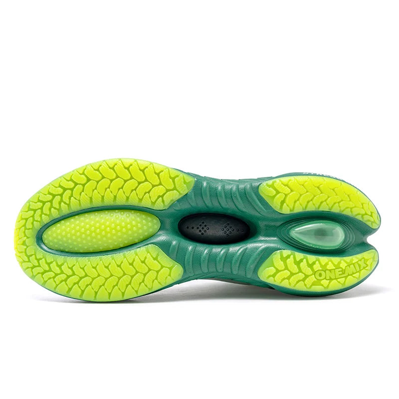 ONEMIX Nuevo estilo Otoño Invierno Zapatillas de running para hombre Outdoor Jogging Amortiguadas Transpirables Ligeras Elásticas Deportivas