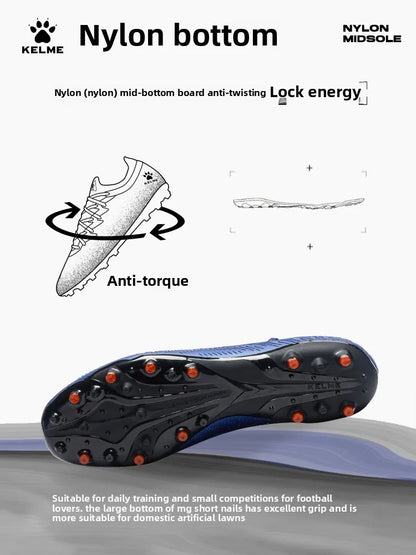 Kelme Adult Professional Soccer Shoes Tf Nail Breaking Youth Training Football Boots Mg Anti Slip Match Football Shoes