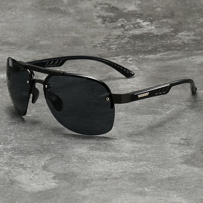 Fashion Vintage Eyewear Gradient Lens Pilot Sunglasses Men and Women Fishing Driving Man Luxury Brand Designer Sun Glasses