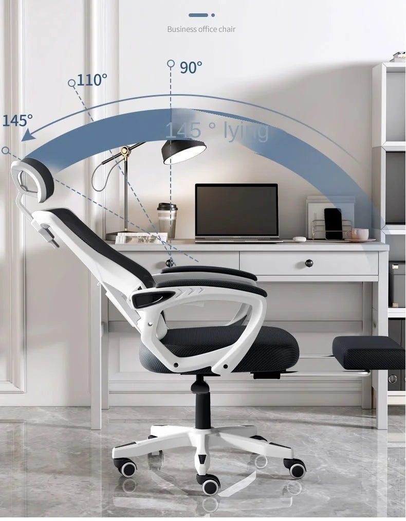 Computer Chair Home Gaming Chair Reclining Office Chair Student Dormitory Game Chair Internet Cafe Live Lift Seat